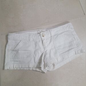 Hollister White Shorts